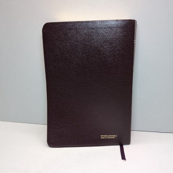 Life Application Study Bible NIV Zondervan Burgandy Bonded Leather Gold Gilt - Picture 2 of 13